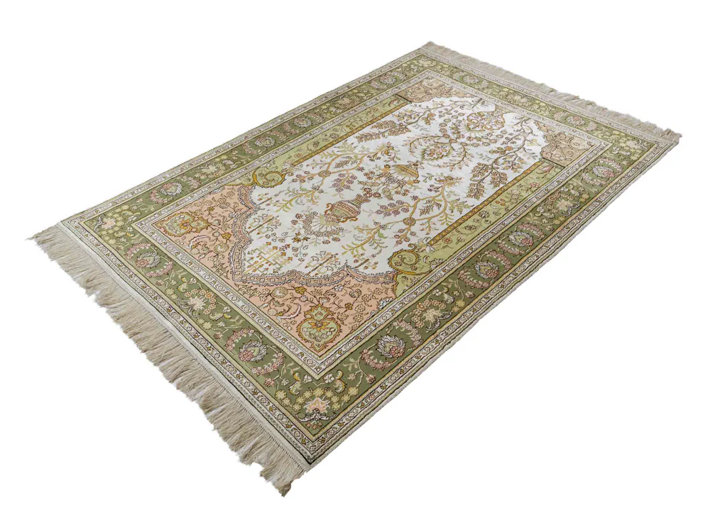 China Seide Teppich 181x123cm - Orientteppich - Image 5