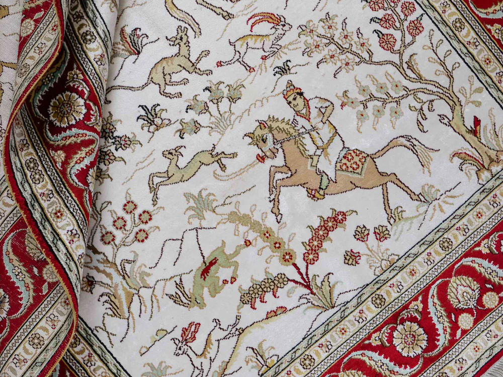 China Seide Teppich 183x124cm - Orientteppich - Image 2