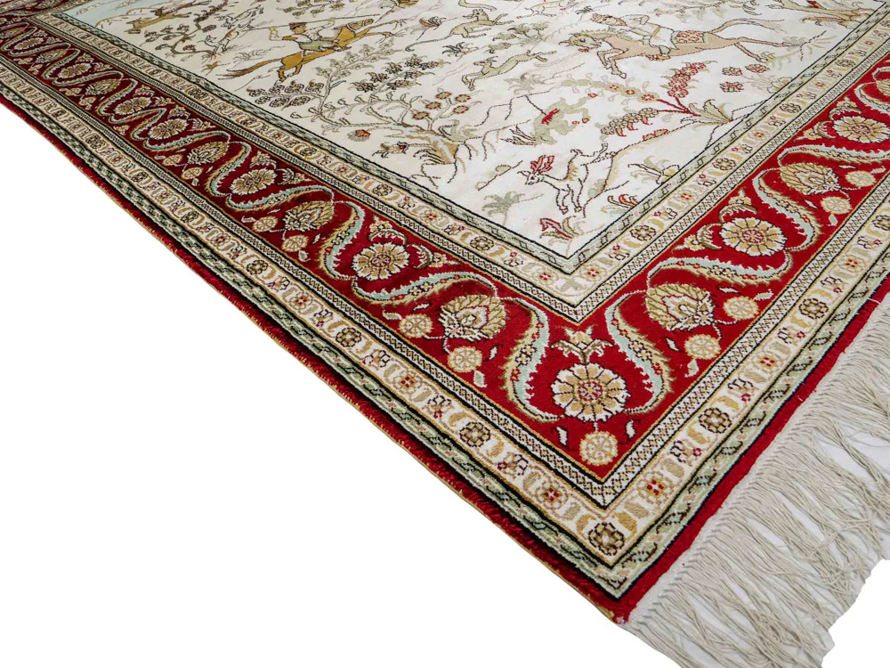 China Seide Teppich 183x124cm - Orientteppich - Image 3