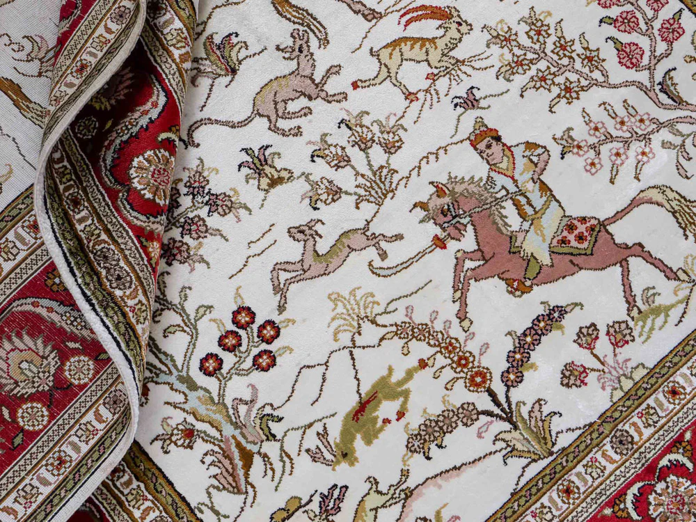 China Seide Teppich 184x125cm - Orientteppich - Image 2