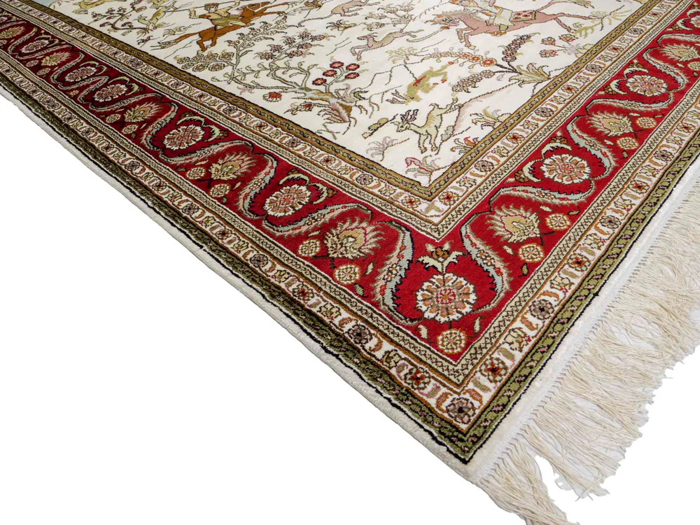 China Seide Teppich 184x125cm - Orientteppich - Image 3