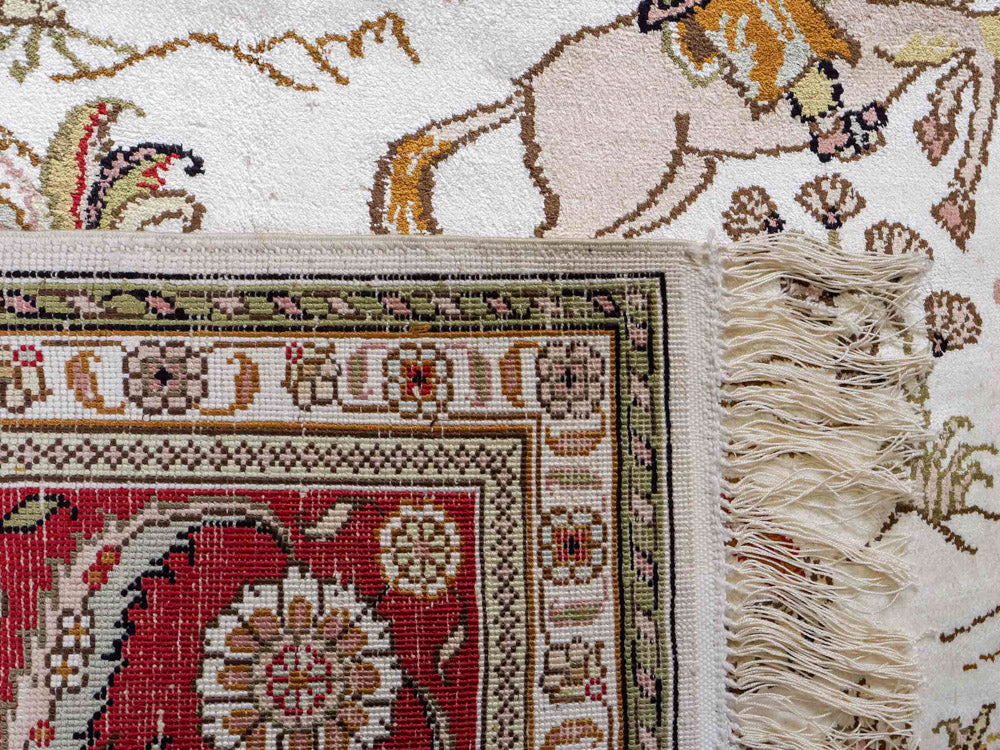 China Seide Teppich 184x125cm - Orientteppich - Image 7