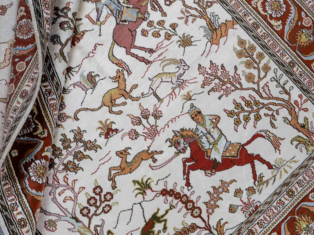 China Seide Teppich 184x125cm - Orientteppich - Image 2