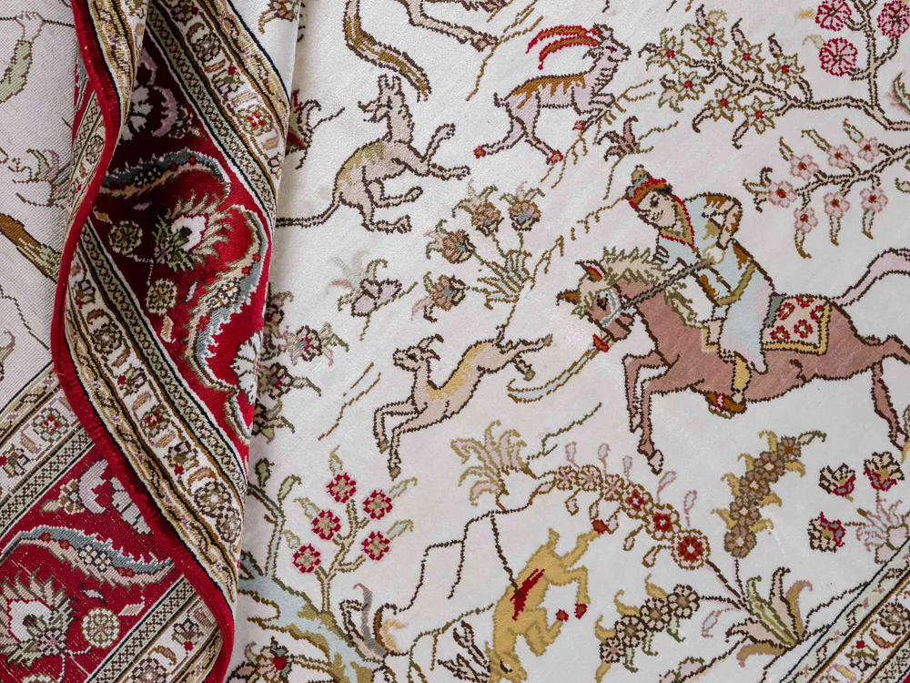 China Seide Teppich 185x126cm - Orientteppich - Image 2
