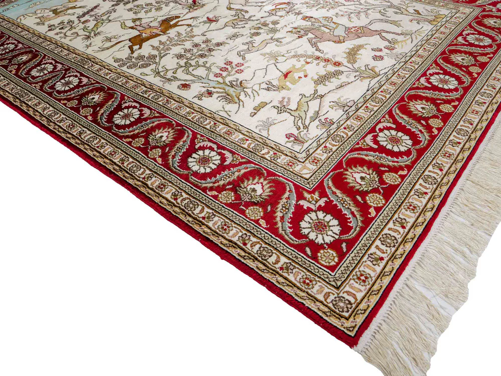 China Seide Teppich 185x126cm - Orientteppich - Image 3