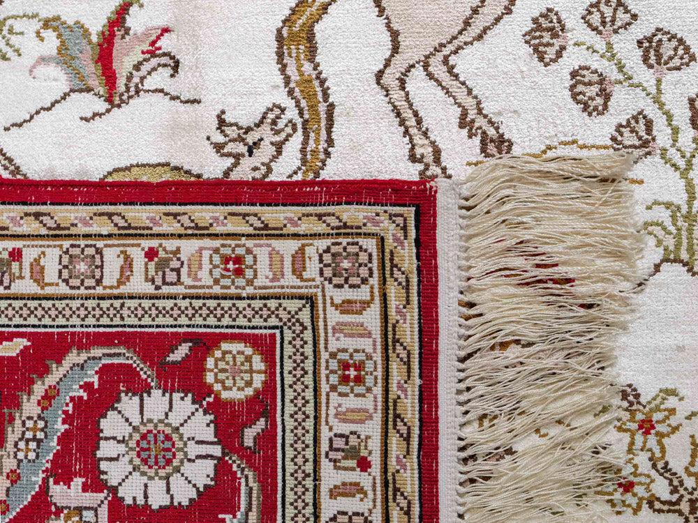 China Seide Teppich 185x126cm - Orientteppich - Image 7