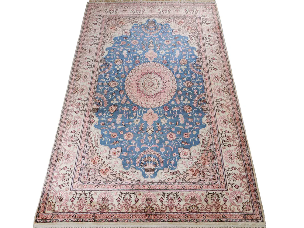 China Seide Teppich 192x123cm - Orientteppich - Image 6