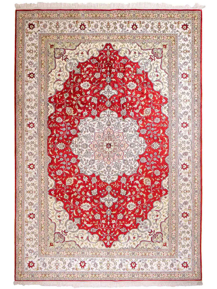 China Seide Teppich 272x188cm - Orientteppich