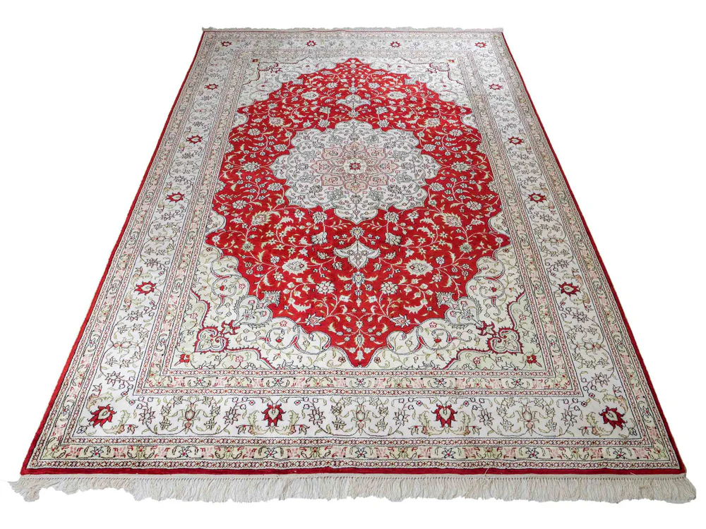 China Seide Teppich 272x188cm - Orientteppich - Image 6