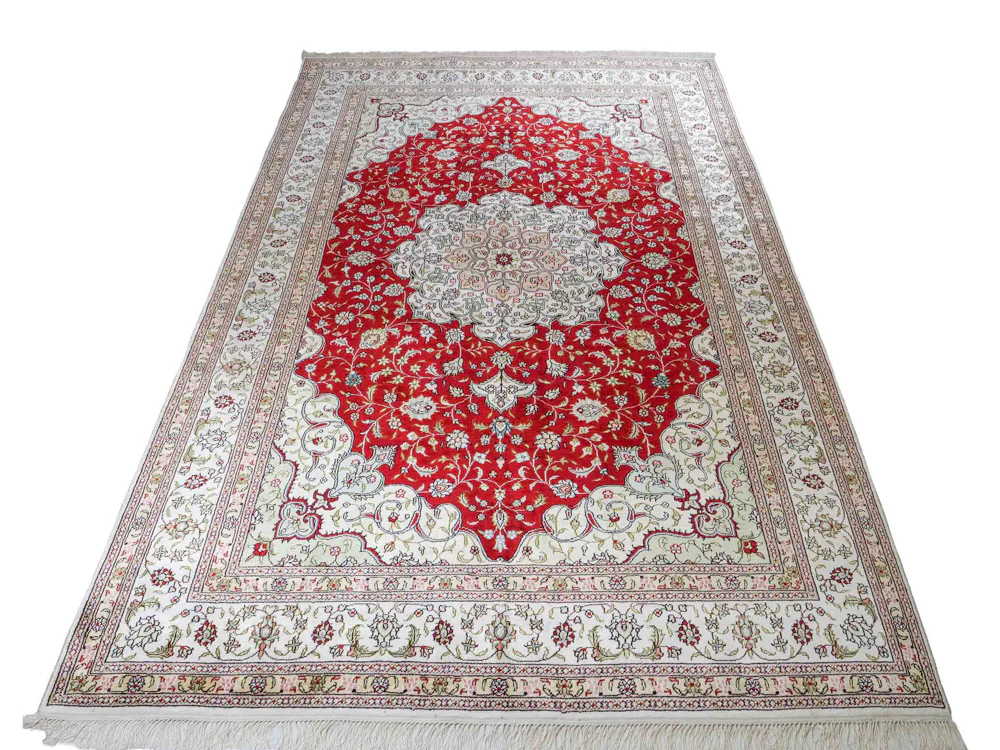 China Seide Teppich 276x182cm - Orientteppich - Image 6