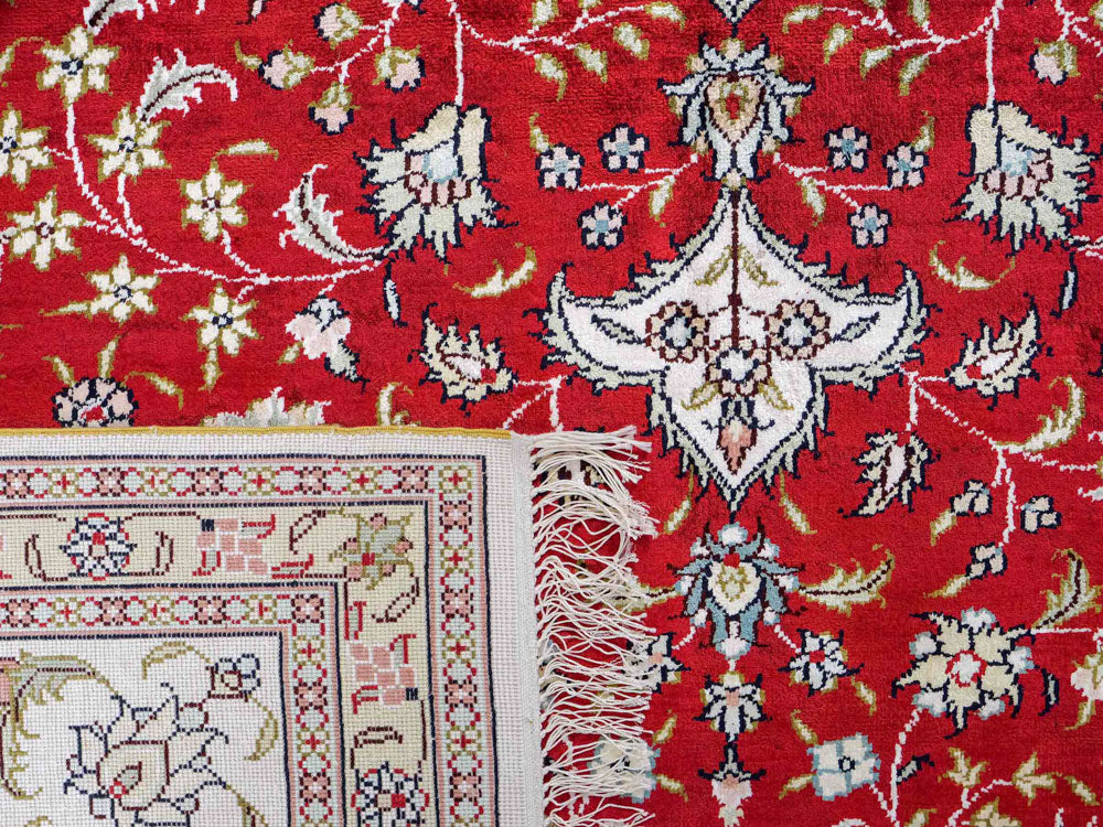China Seide Teppich 276x182cm - Orientteppich - Image 7