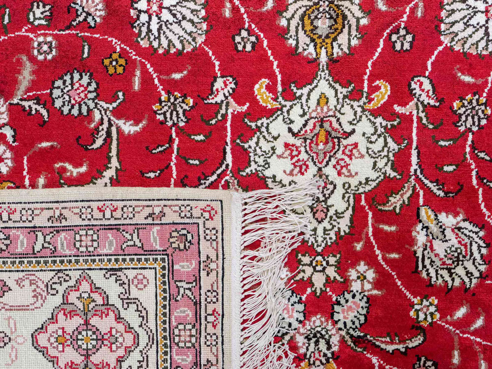 China Seide Teppich 278x183cm - Orientteppich - Image 7