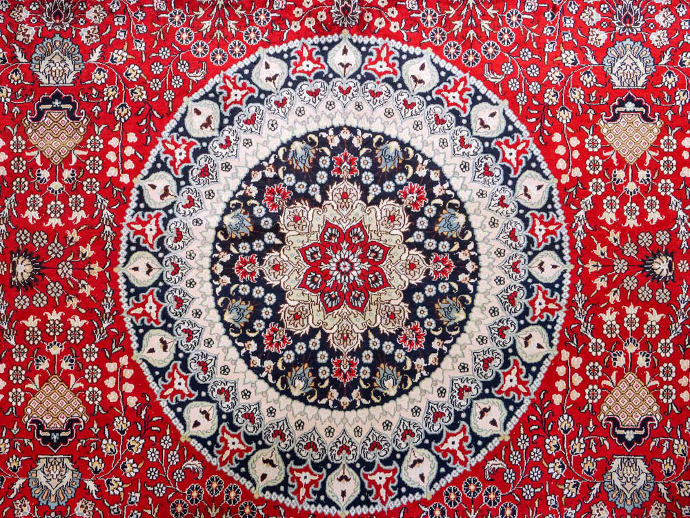 China Seide Teppich 370x272cm - Orientteppich - Image 2