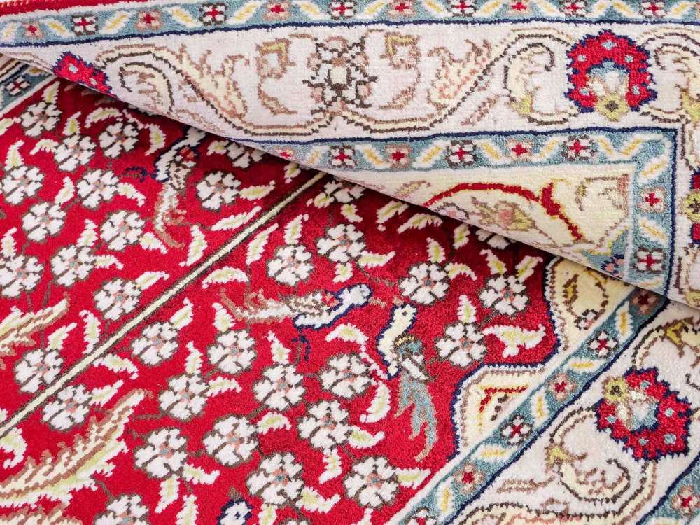 China Seide Teppich 86x58cm - Orientteppich - Image 4