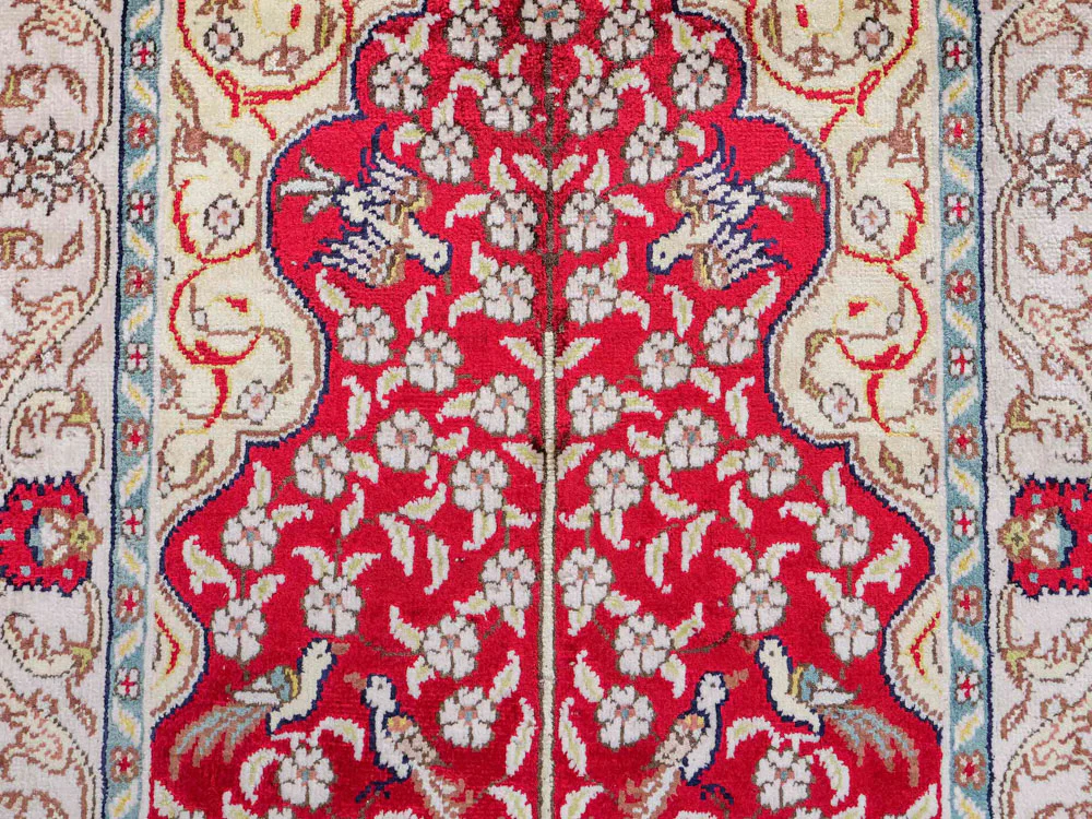 China Seide Teppich 87x58cm - Orientteppich - Image 2