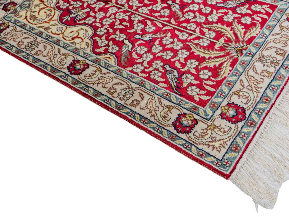 China Seide Teppich 87x58cm - Orientteppich - Image 3