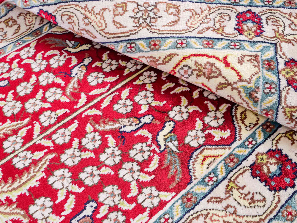 China Seide Teppich 87x58cm - Orientteppich - Image 4