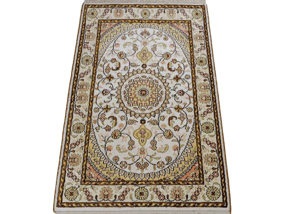 China Seide Teppich 88x59cm - Orientteppich - Image 6