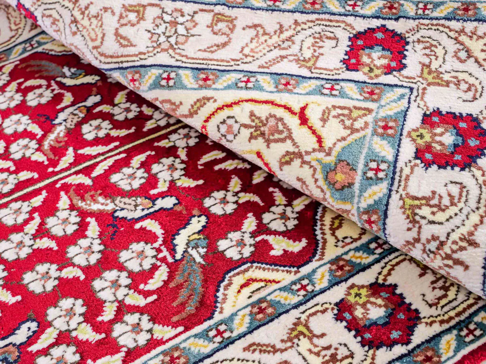China Seide Teppich 89x58cm - Orientteppich - Image 4