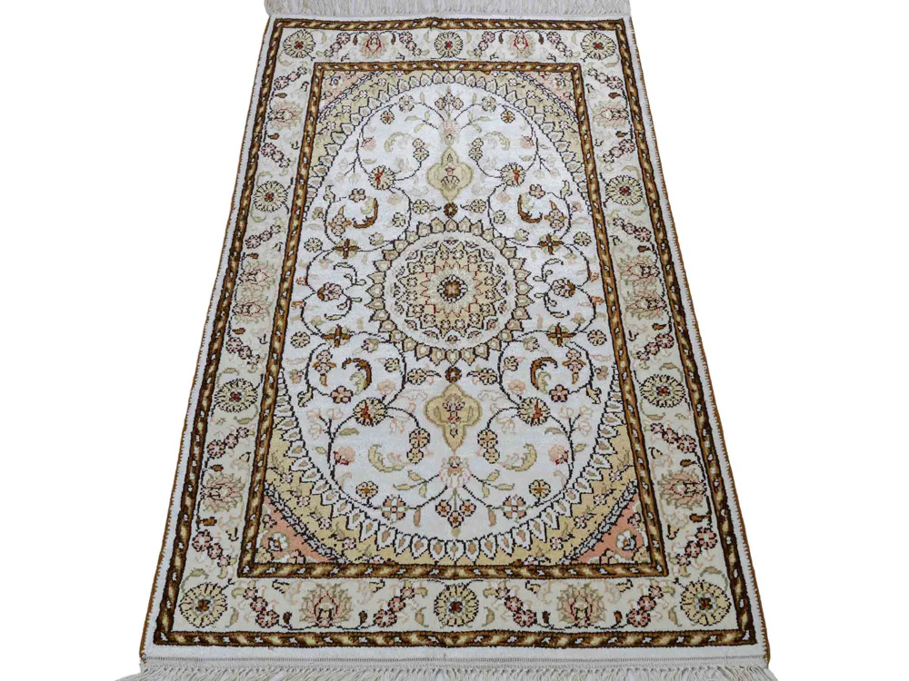 China Seide Teppich 89x61cm - Orientteppich - Image 6