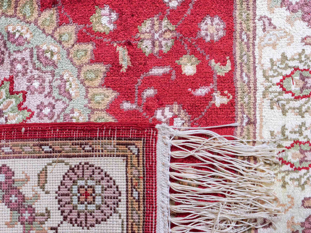 China Seide Teppich 90x59cm - Orientteppich - Image 7