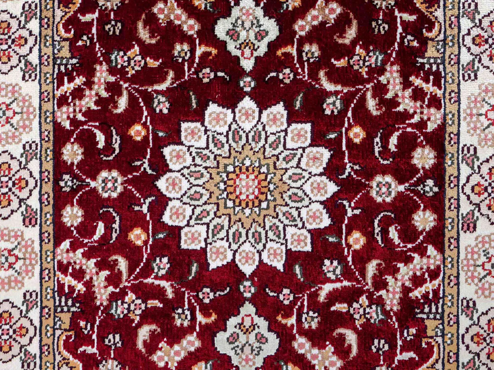 China Seide Teppich 90x63cm - Orientteppich - Image 2