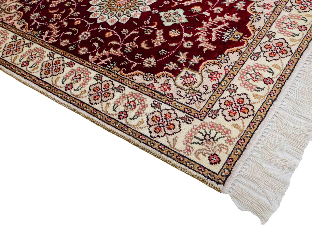 China Seide Teppich 90x63cm - Orientteppich - Image 3