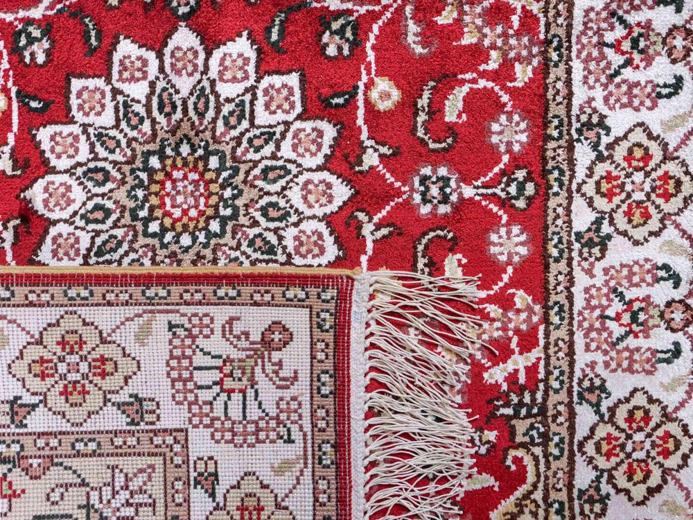 China Seide Teppich 91x62cm - Orientteppich - Image 7