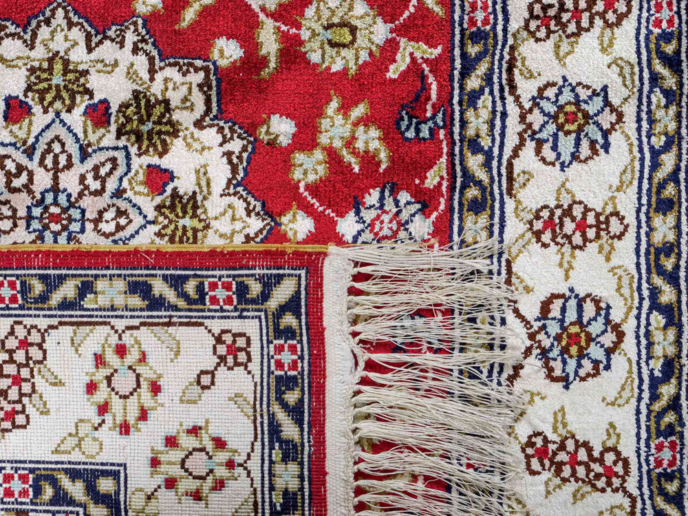 China Seide Teppich 92x60cm - Orientteppich - Image 7