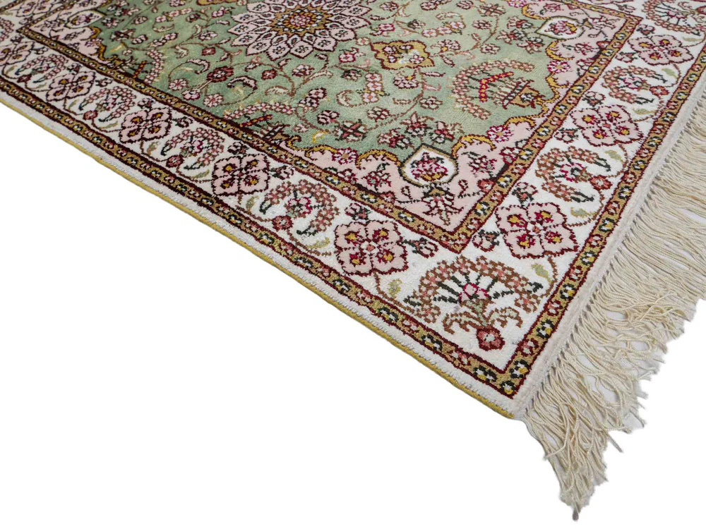 China Seide Teppich 92x63cm - Orientteppich - Image 3