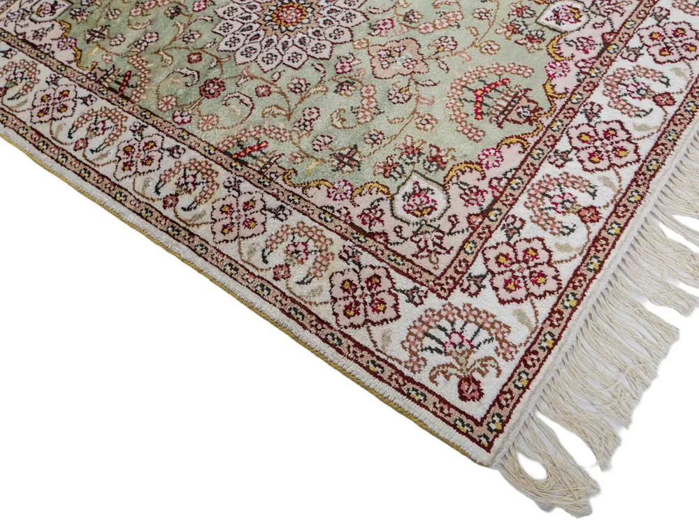 China Seide Teppich 92x63cm - Orientteppich - Image 3