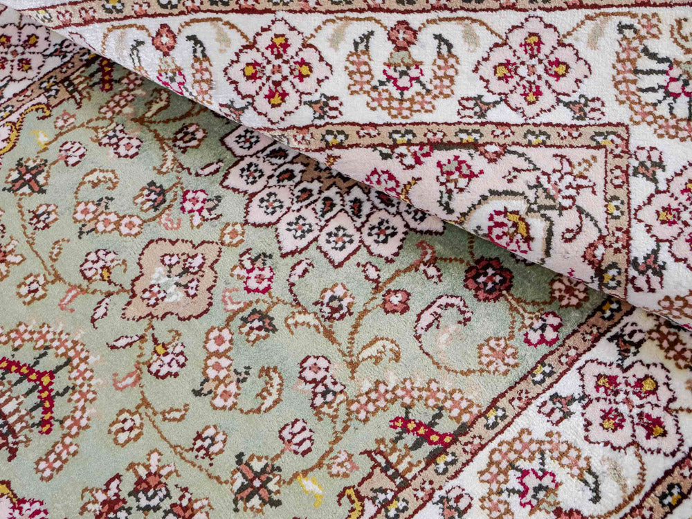 China Seide Teppich 92x63cm - Orientteppich - Image 4