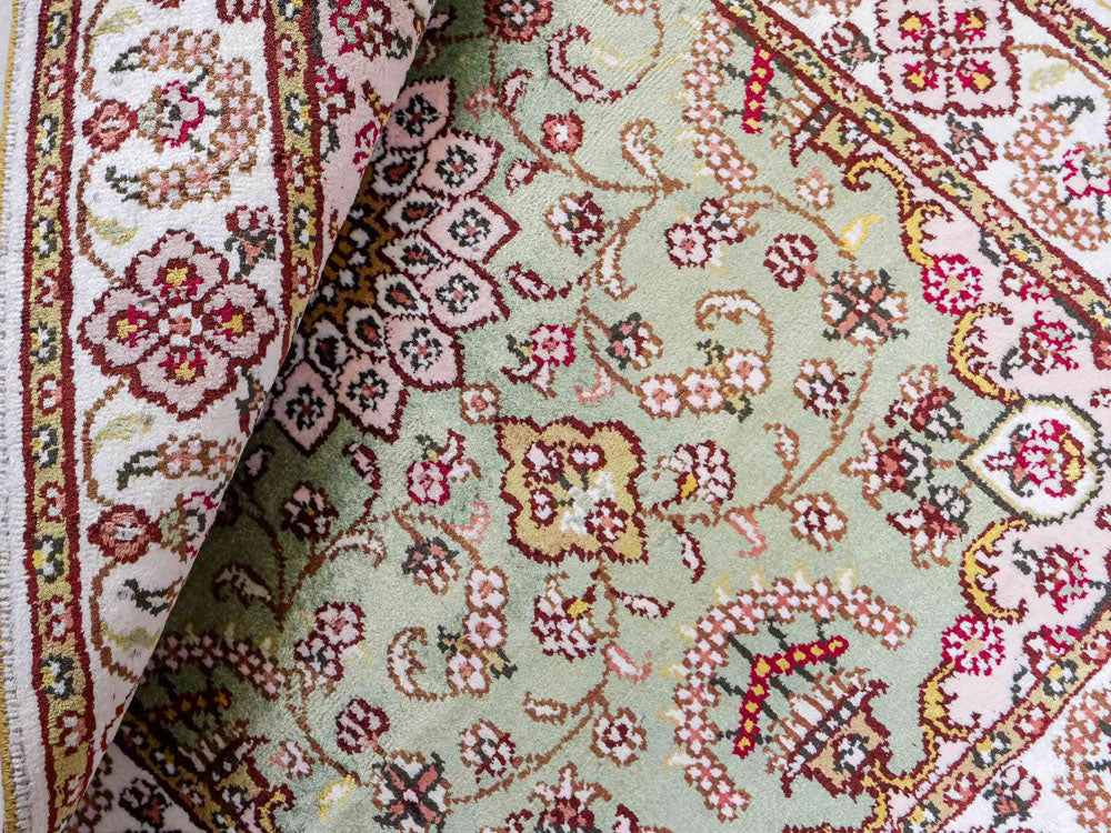 China Seide Teppich 93x63cm - Orientteppich - Image 2