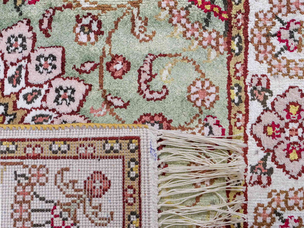 China Seide Teppich 93x63cm - Orientteppich - Image 7