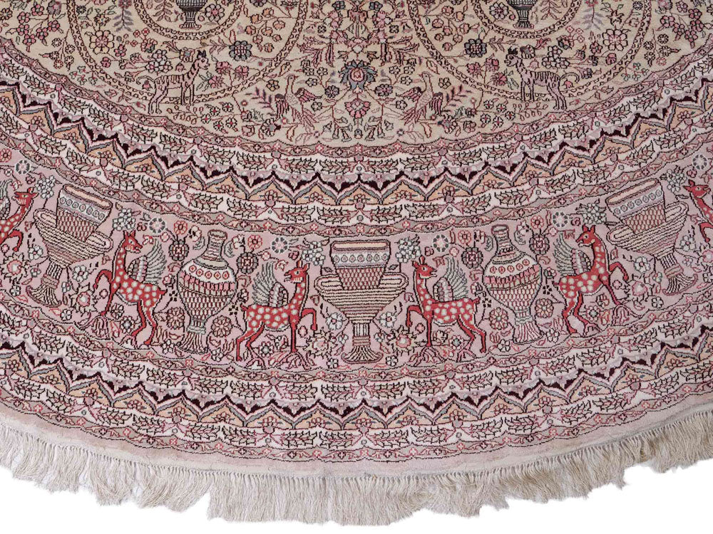 China Seide Teppich 300x300cm - Orientteppich - Image 5