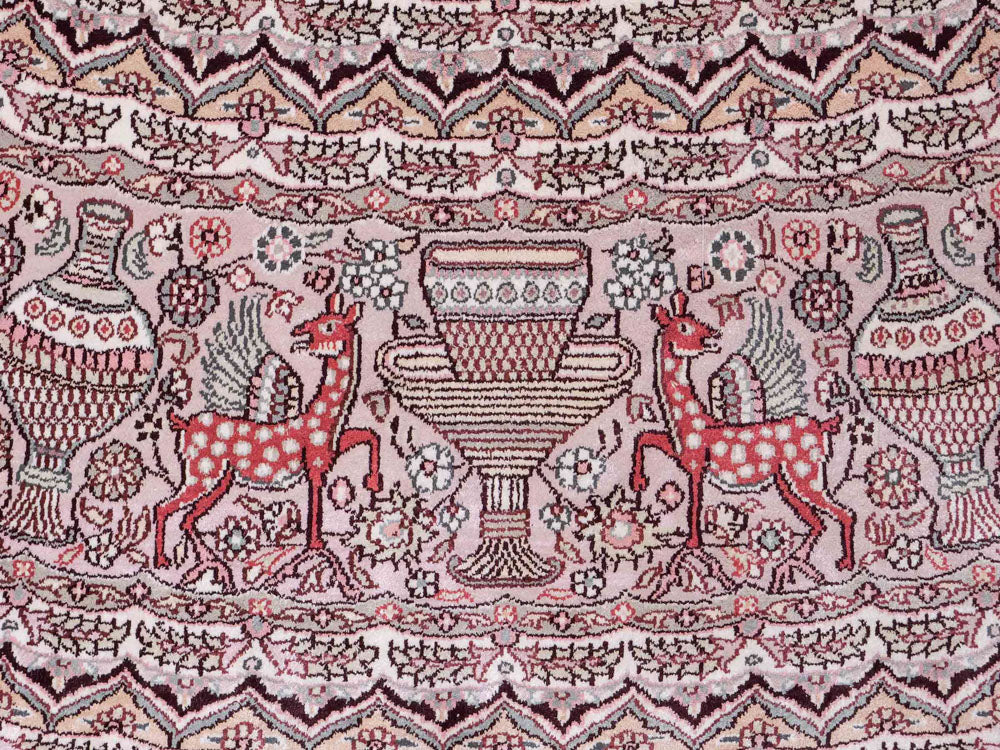 China Seide Teppich 300x300cm - Orientteppich - Image 7