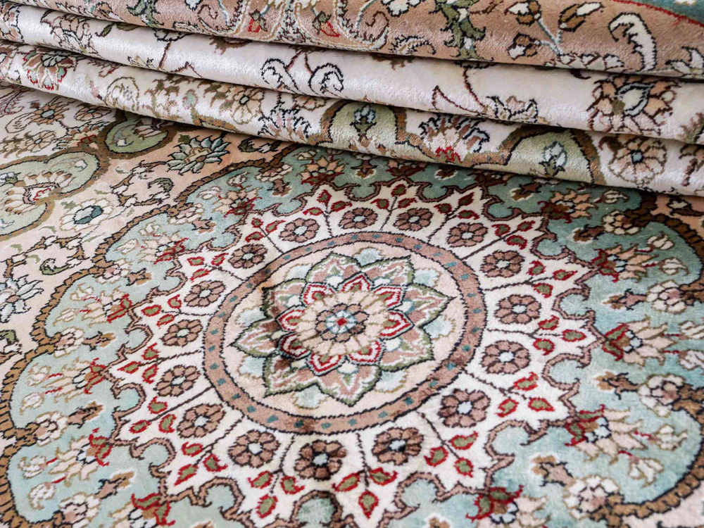 China Seide Teppich 303x303cm - Orientteppich - Image 4
