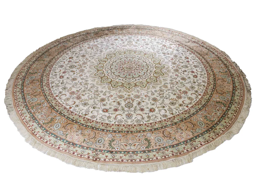 China Seide Teppich 303x303cm - Orientteppich - Image 6