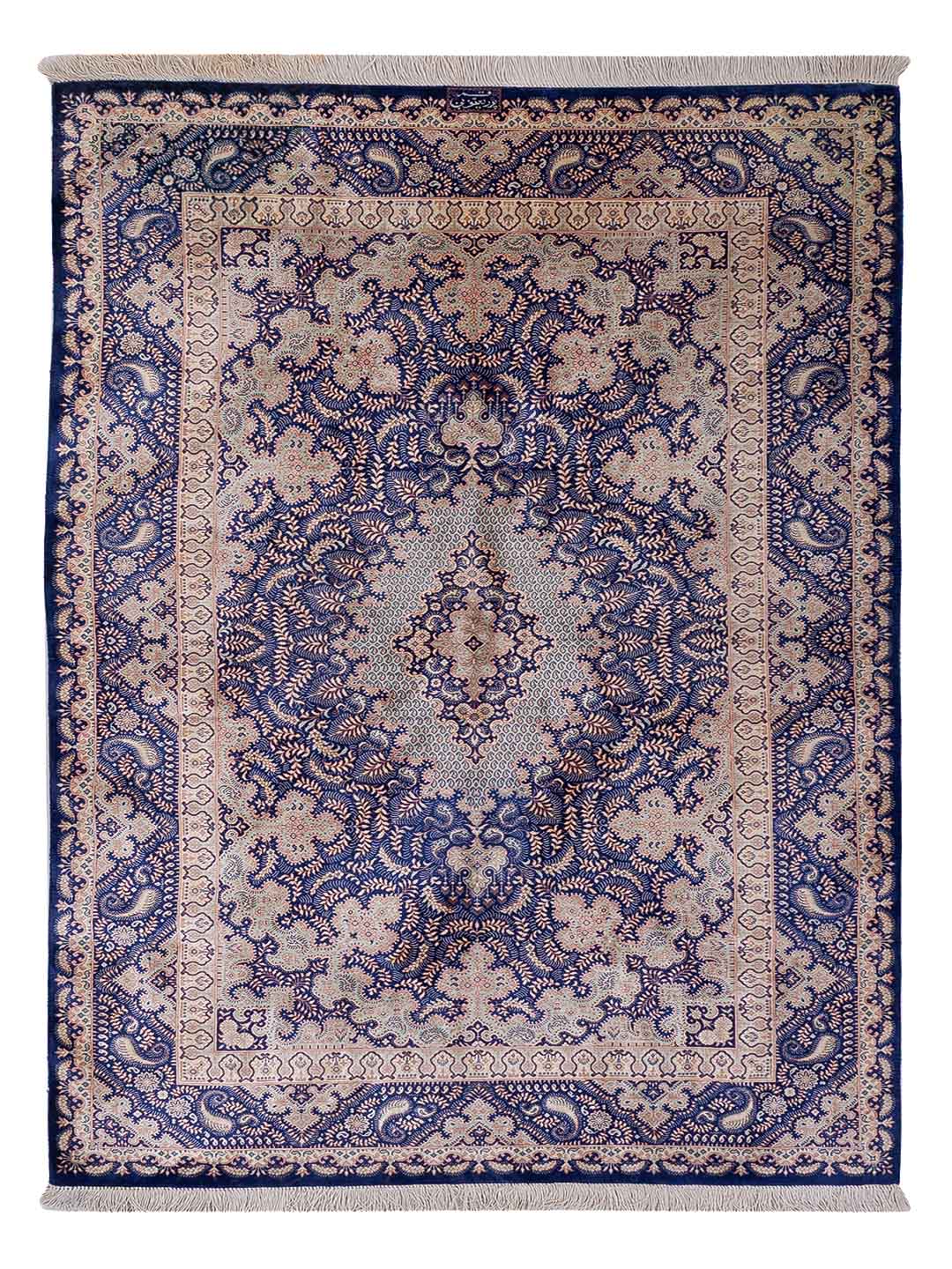 Ghom - Seide Teppich 150x96cm - Perserteppich