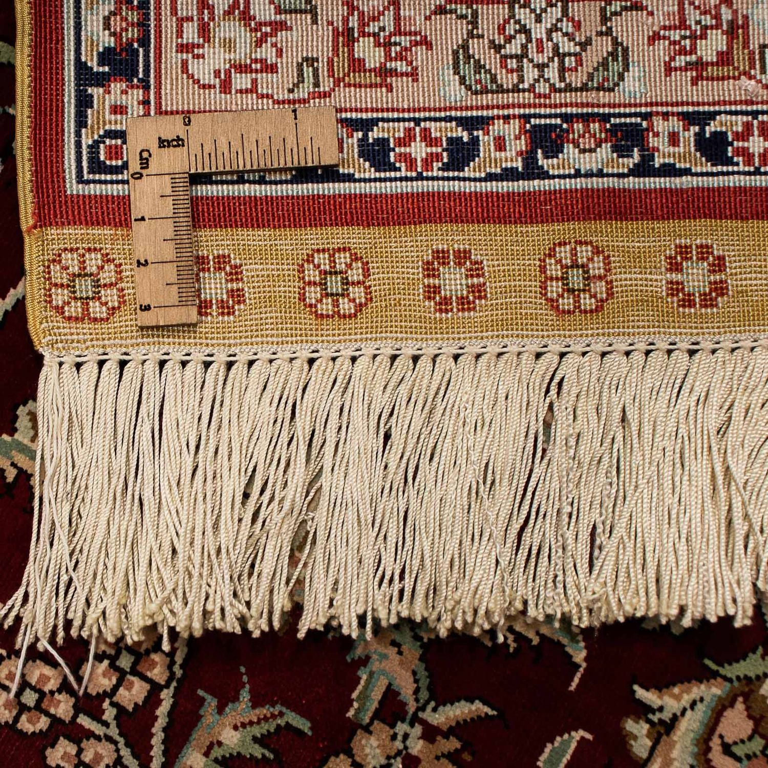 Ghom - Seide Teppich 216x132cm - Perserteppich - Image 6