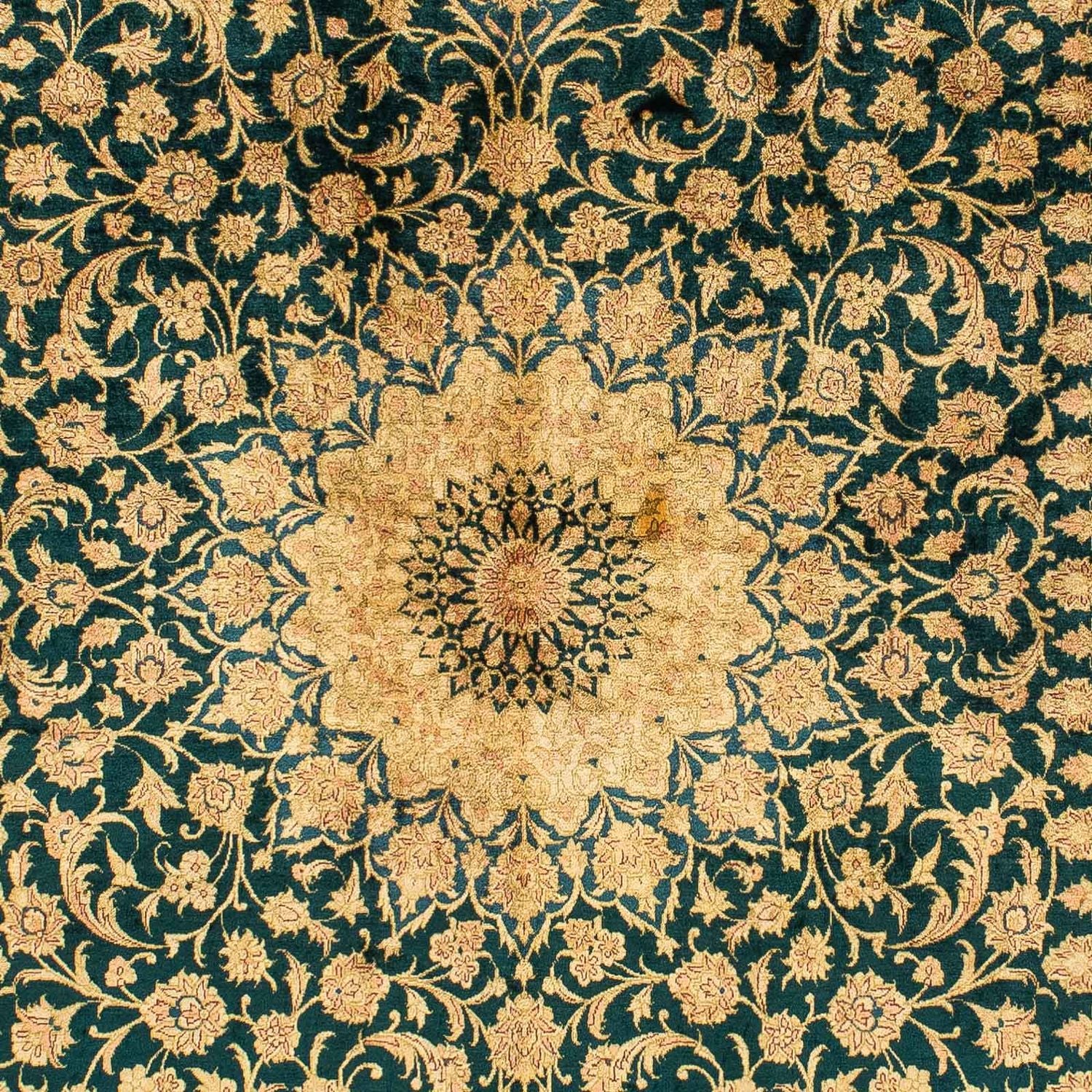 Seidenteppich - Ghom Seide - Premium 216 x 132 cm Teppichbrücke - Image 2