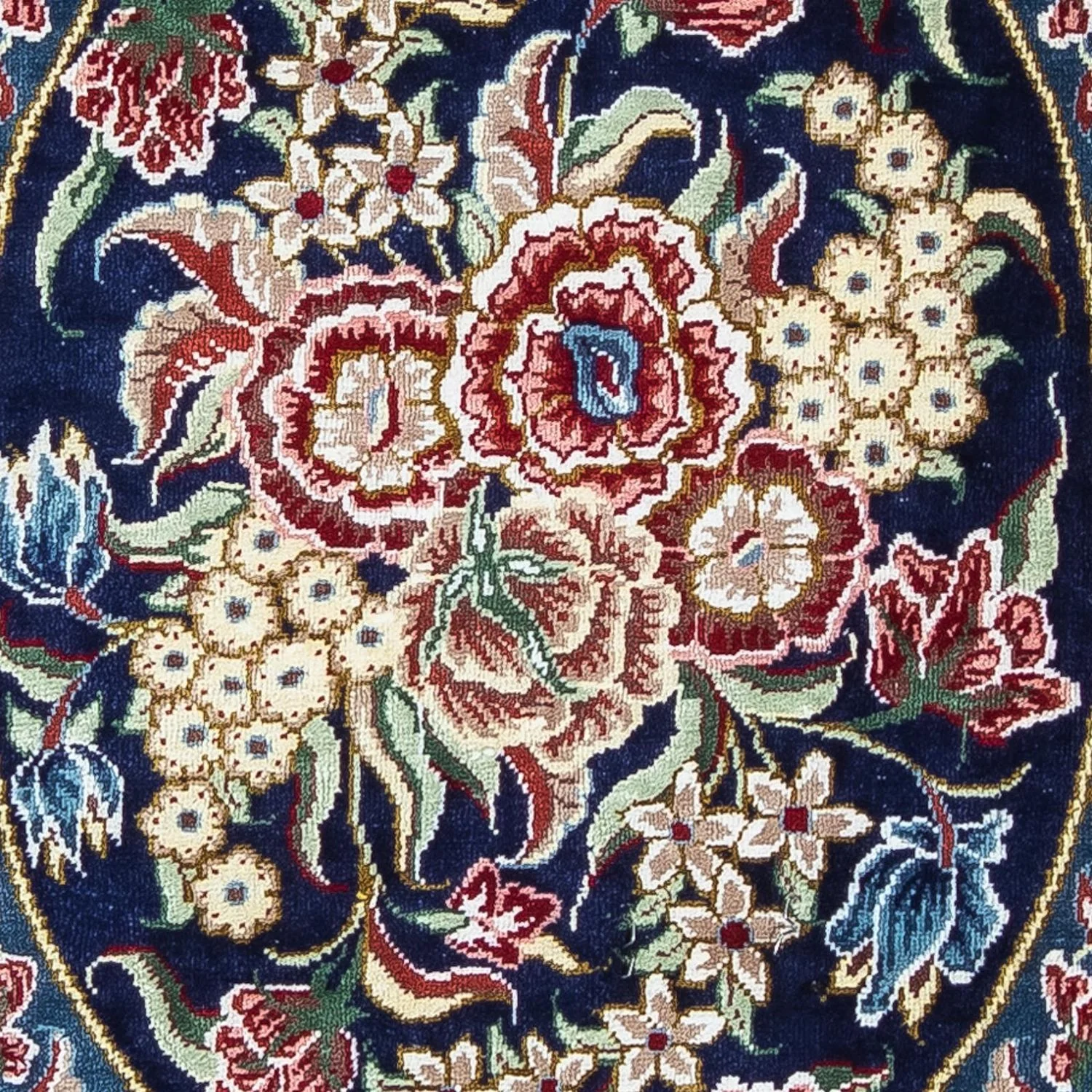 Ghom - Seide Teppich 40x28cm - Perserteppich - Image 2