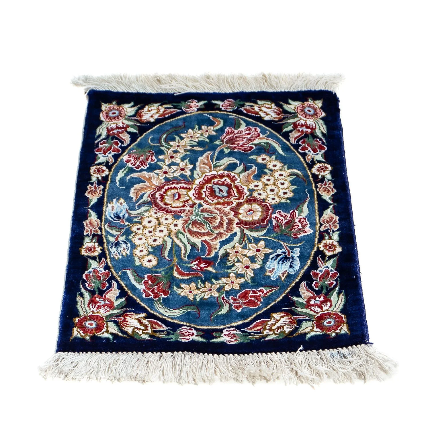 Ghom - Seide Teppich 40x28cm - Perserteppich - Image 4