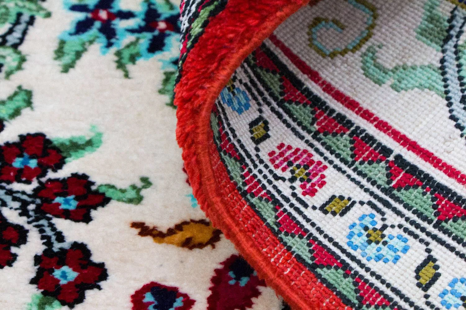 Ghom - Seide Teppich 77x57cm - Perserteppich - Image 3