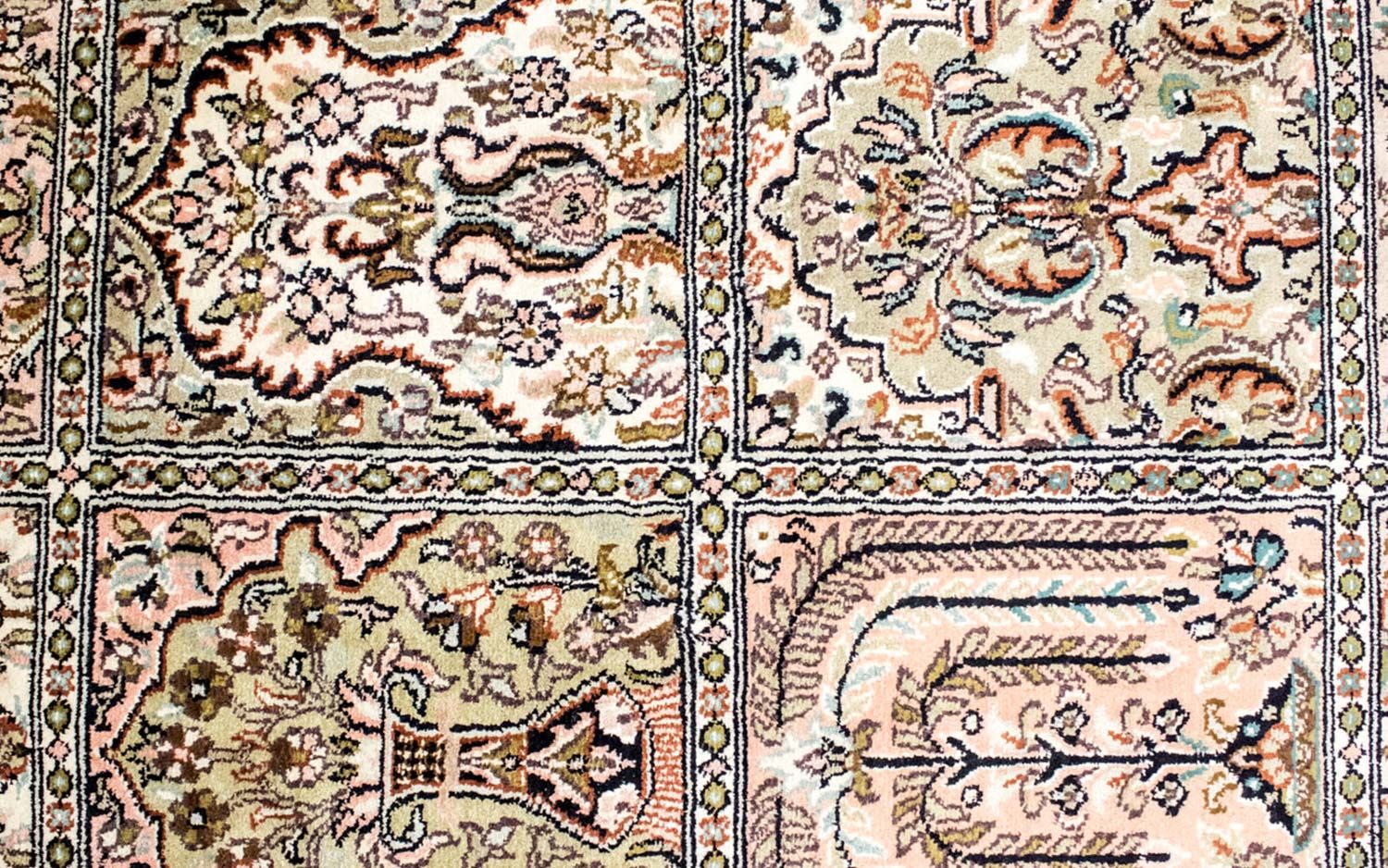 Kaschmir Seide Teppich 124x65cm - Orientteppich - Image 2