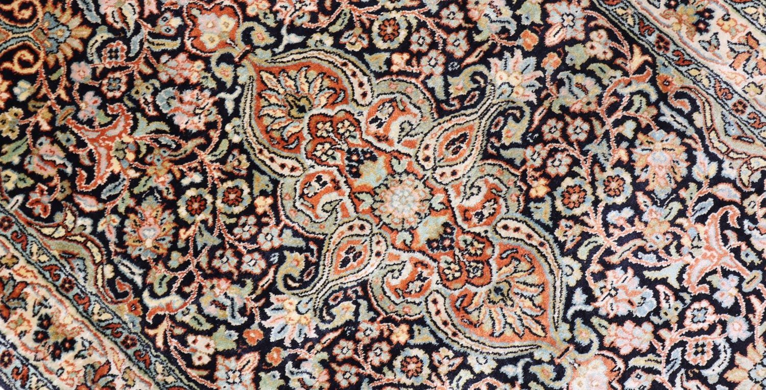 Seidenteppich - Kaschmir Seide 124 x 77 cm Teppichbrücke - Image 2
