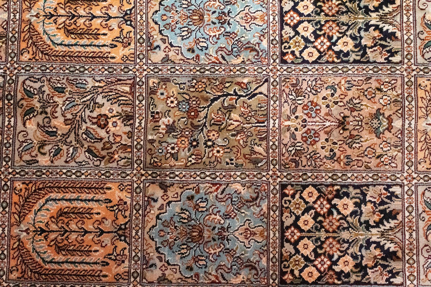 Seidenteppich - Kaschmir Seide 135 x 78 cm Teppichbrücke - Image 2