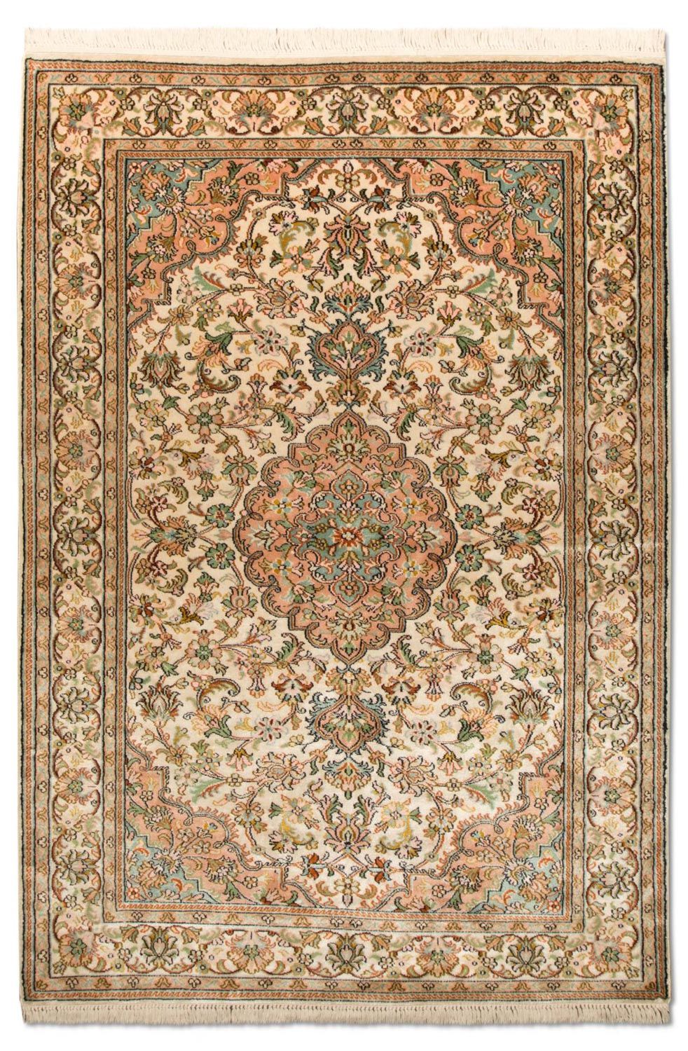 Kaschmir Seide Teppich 148x93cm - Orientteppich