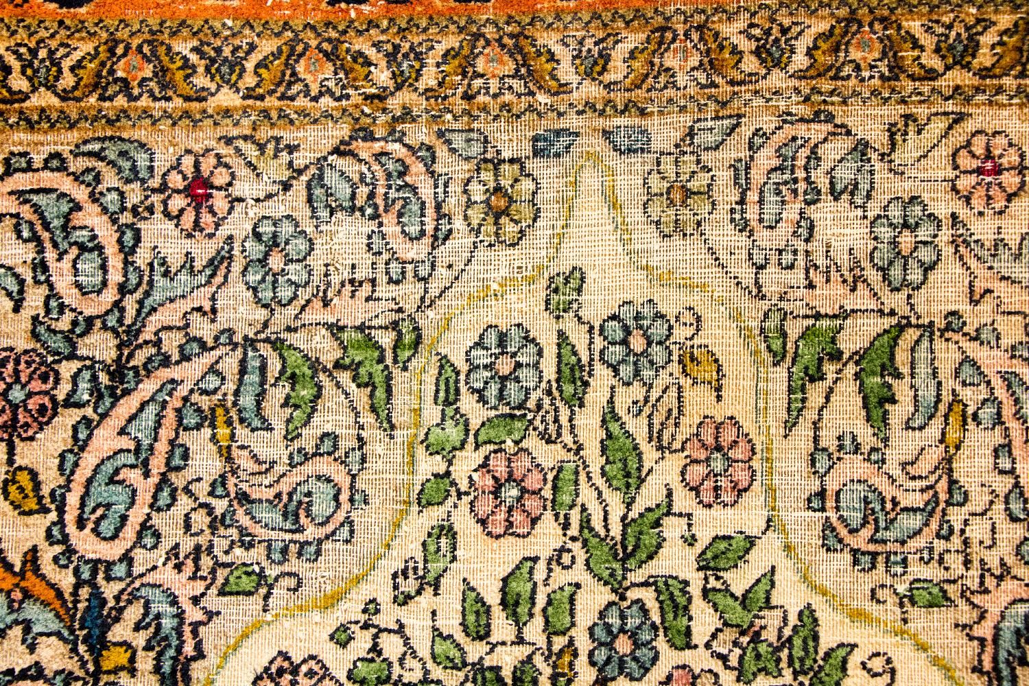 Seidenteppich - Kaschmir Seide 150 x 92 cm Teppichbrücke - Image 5