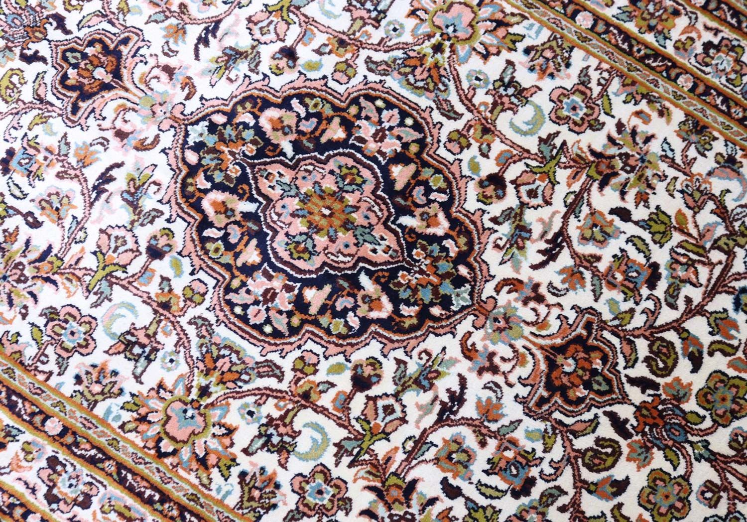 Seidenteppich - Kaschmir Seide 154 x 93 cm Teppichbrücke - Image 2